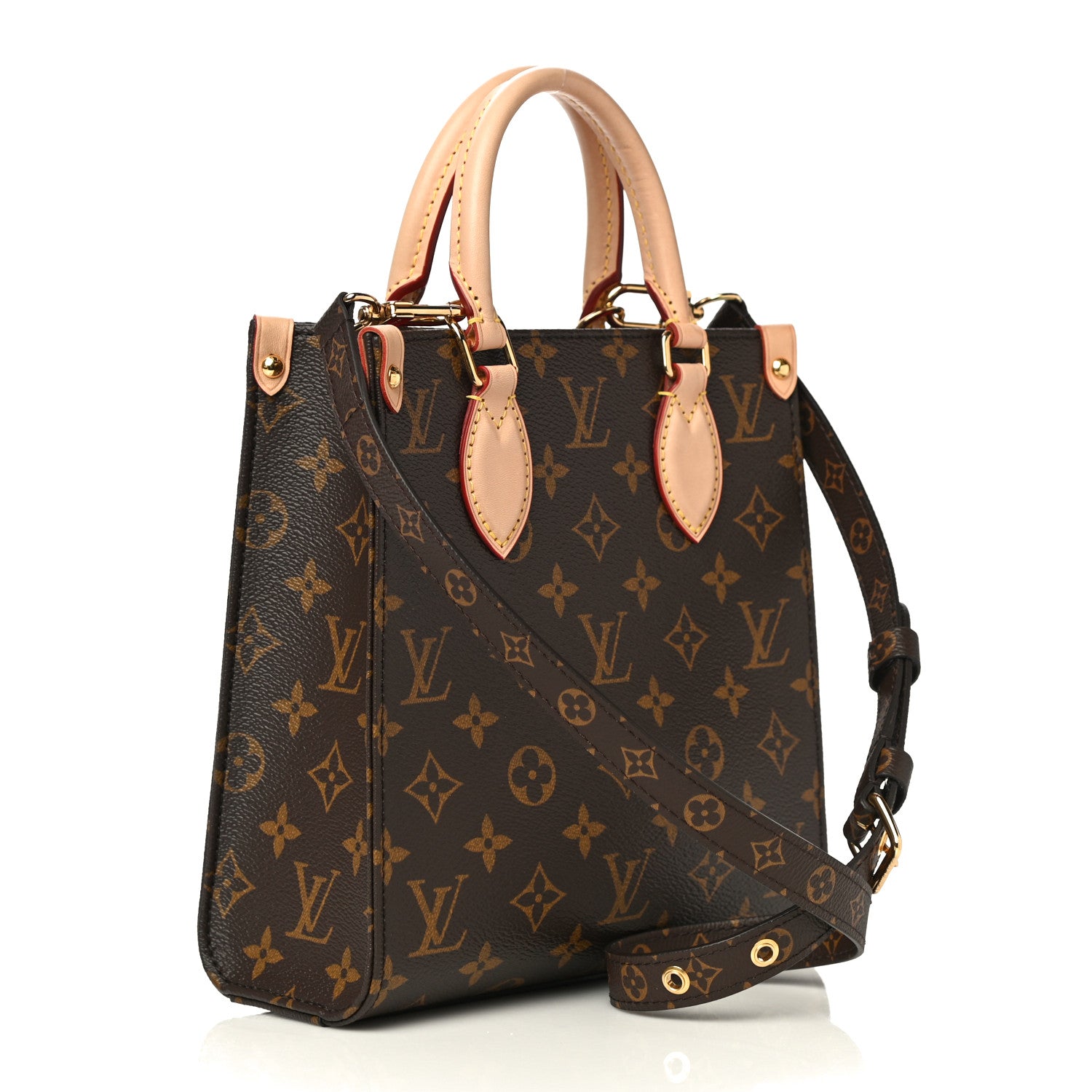 Louis Vuitton Monogram Sac Plat BB 3 of 11