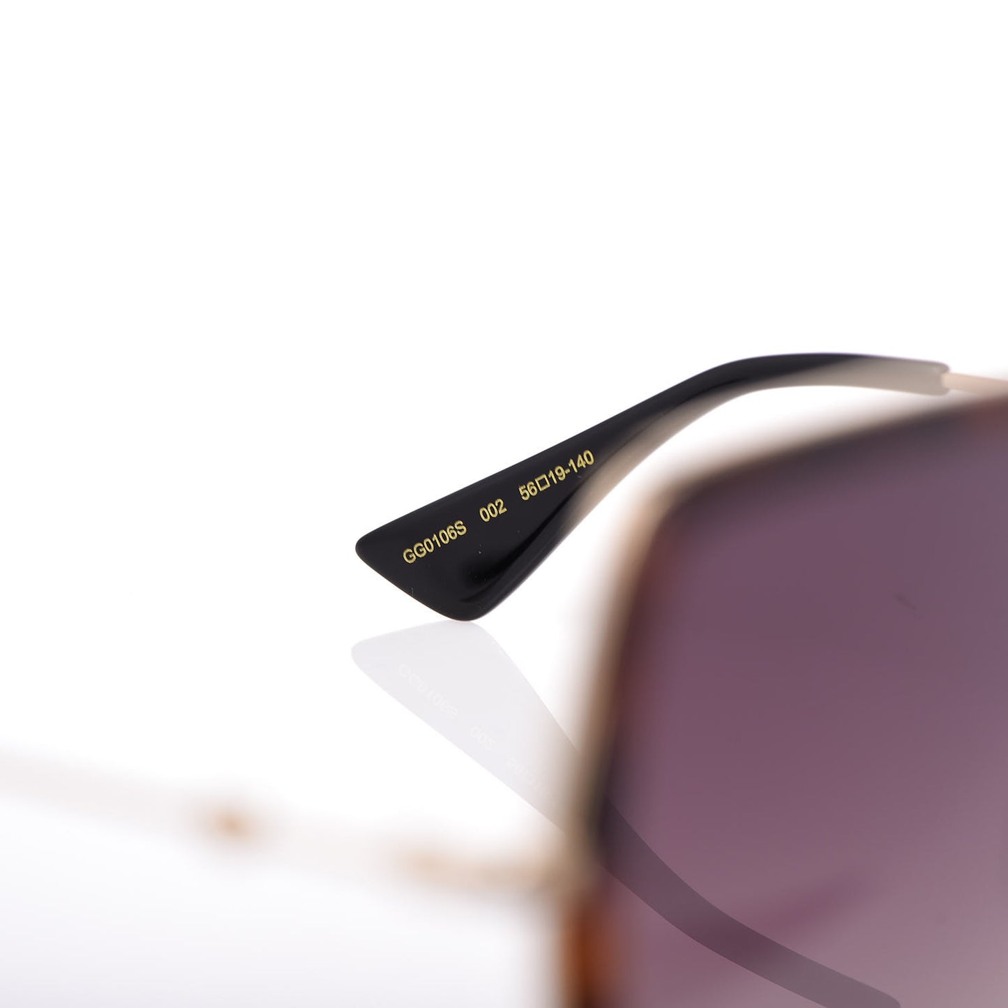 Square Frame GG0106S Sunglasses Tortoise