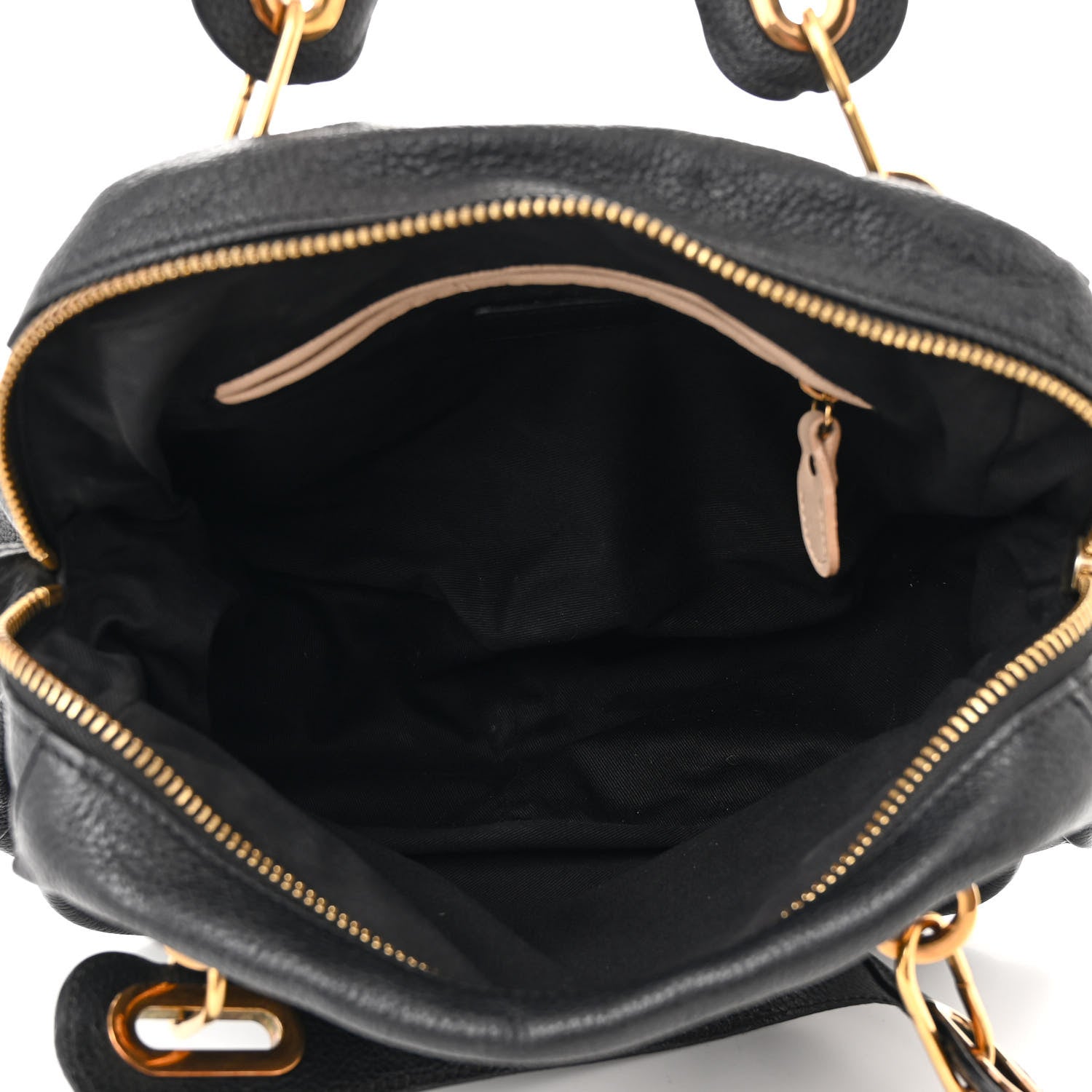 Chloe Calfskin Medium Paraty Black 5 of 10
