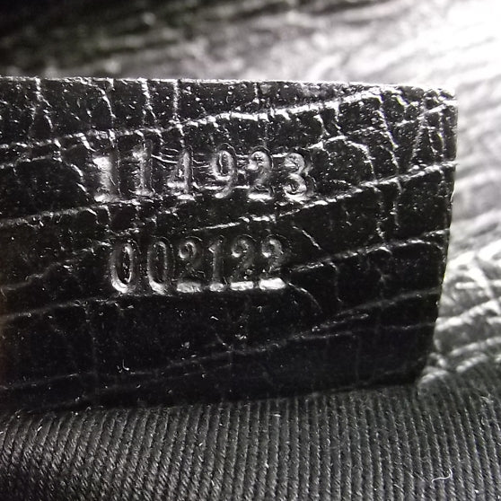 Gucci Monogram Horsebit Clutch Black 8 of 8