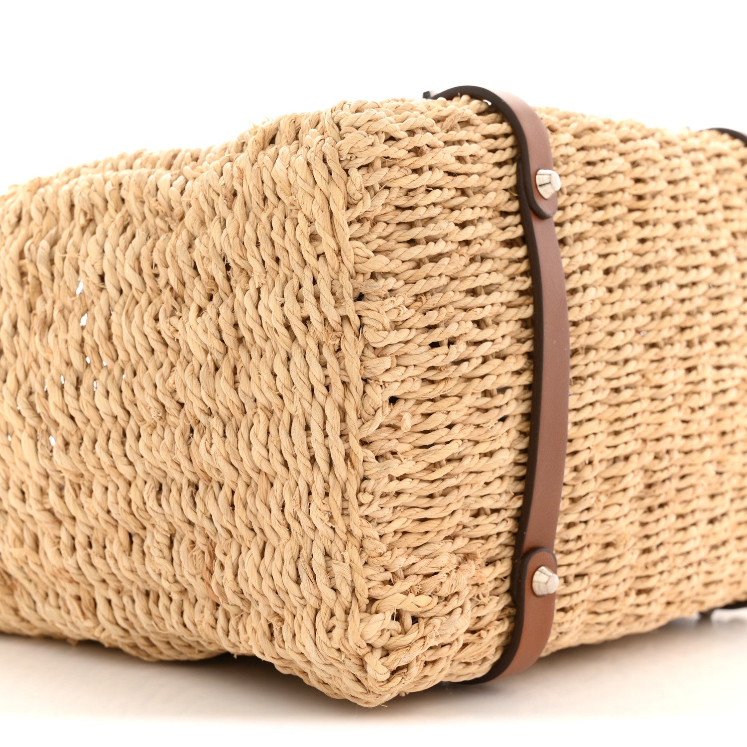 Prada Mais Vitello Tote Naturale Cognac 8 of 10