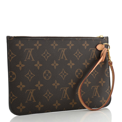 Louis Vuitton Monogram Neverfull MM GM Pochette 3 of 9