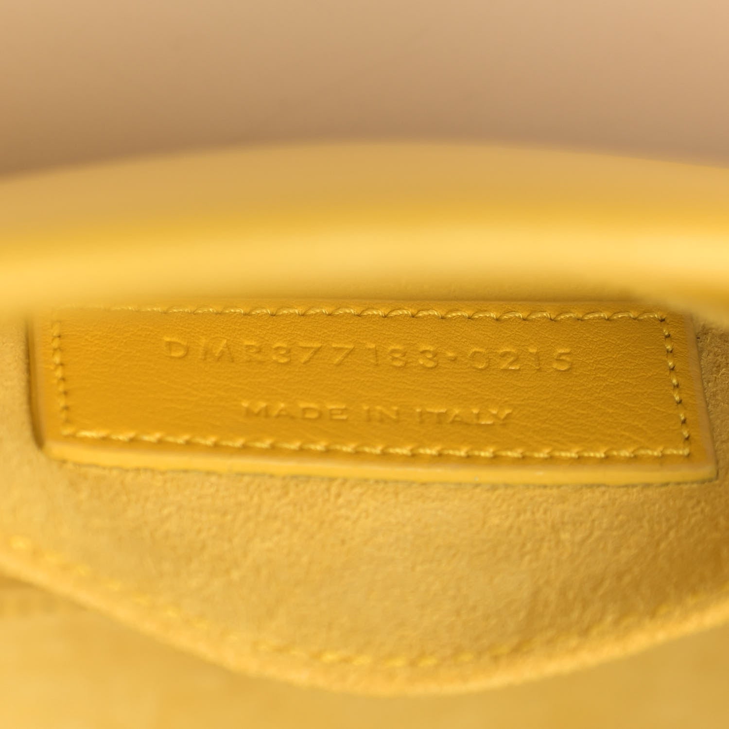Saint Laurent Grained Calfskin Baby Sac De Jour Yellow 9 of 14
