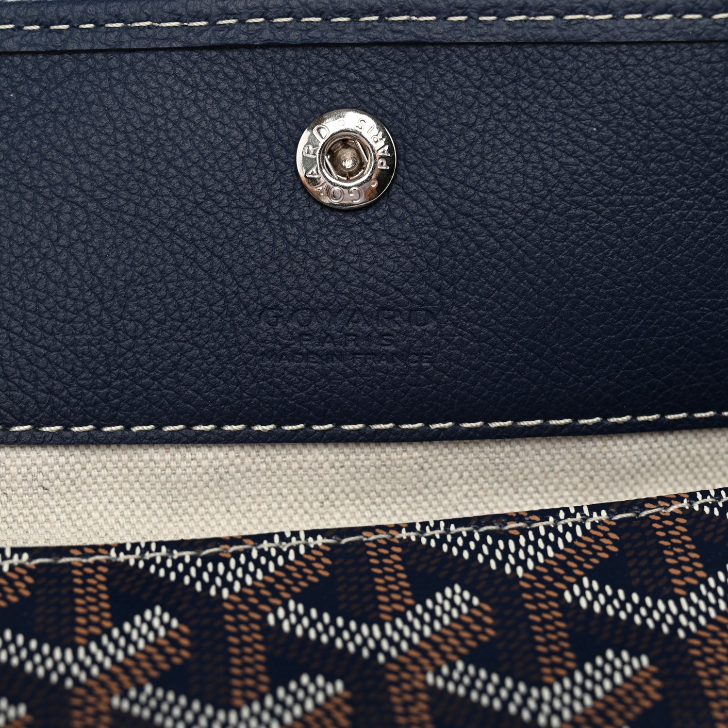 Goyard Goyardine Boheme Hobo Navy Blue 7 of 12