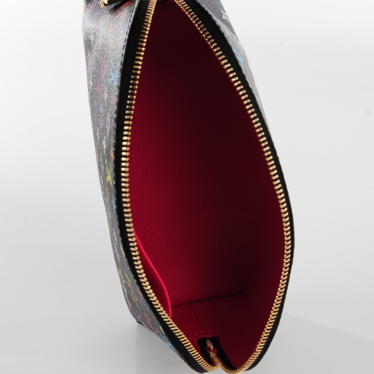 Monogram Multicolor Cosmetic Pouch Black Grenade