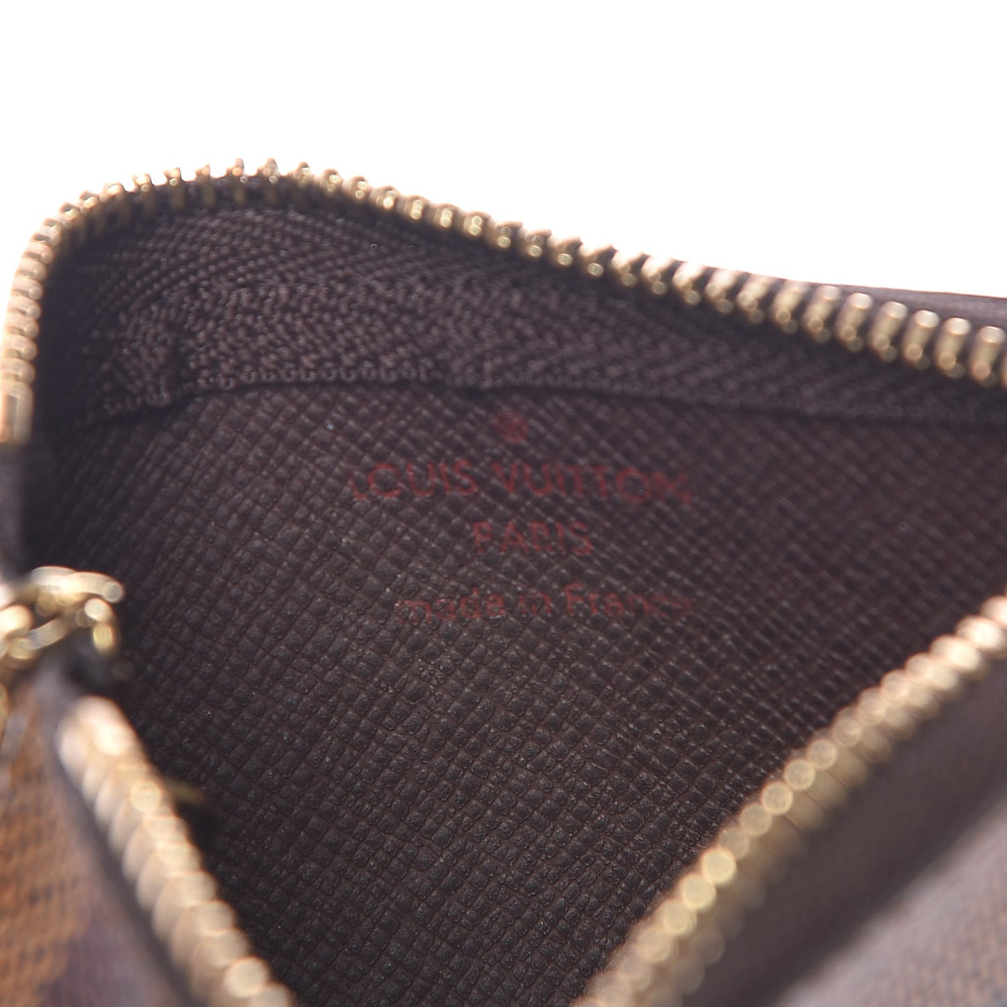 Damier Ebene Key Pouch