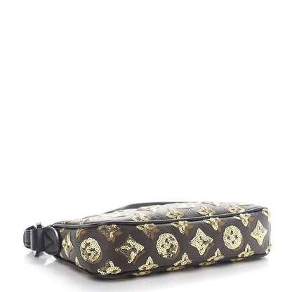 Louis Vuitton Monogram Sequins Eclipse Pochette Gold 4 of 7
