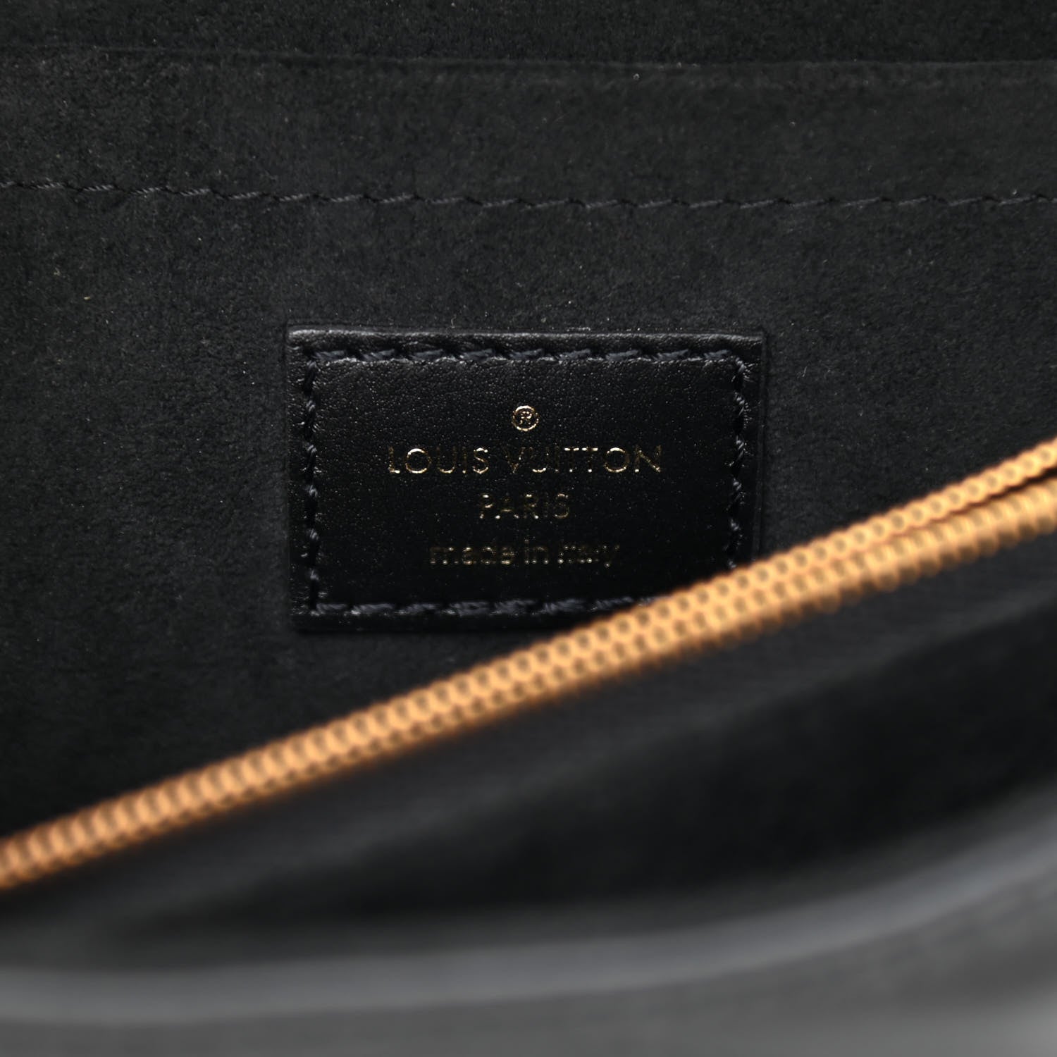 Louis Vuitton Calfskin LV New Wave Chain Bag Black 6 of 9