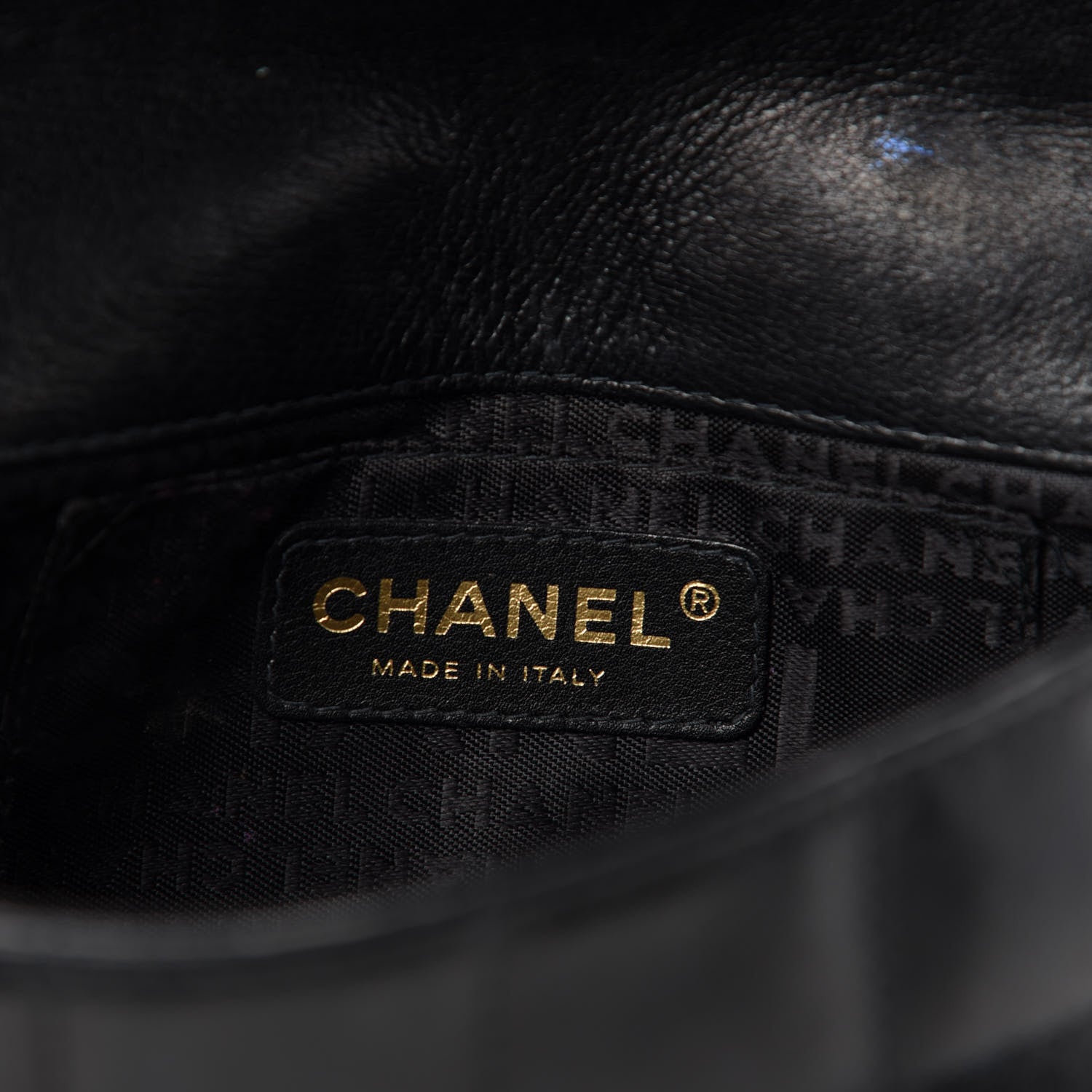 Chanel Lambskin Quilted Mini Chocolate Bar Camellia Flap Black 10 of 11