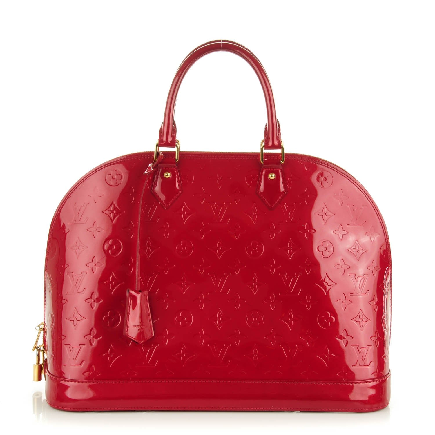 Louis Vuitton Vernis Alma GM Pomme D'Amour 1 of 8