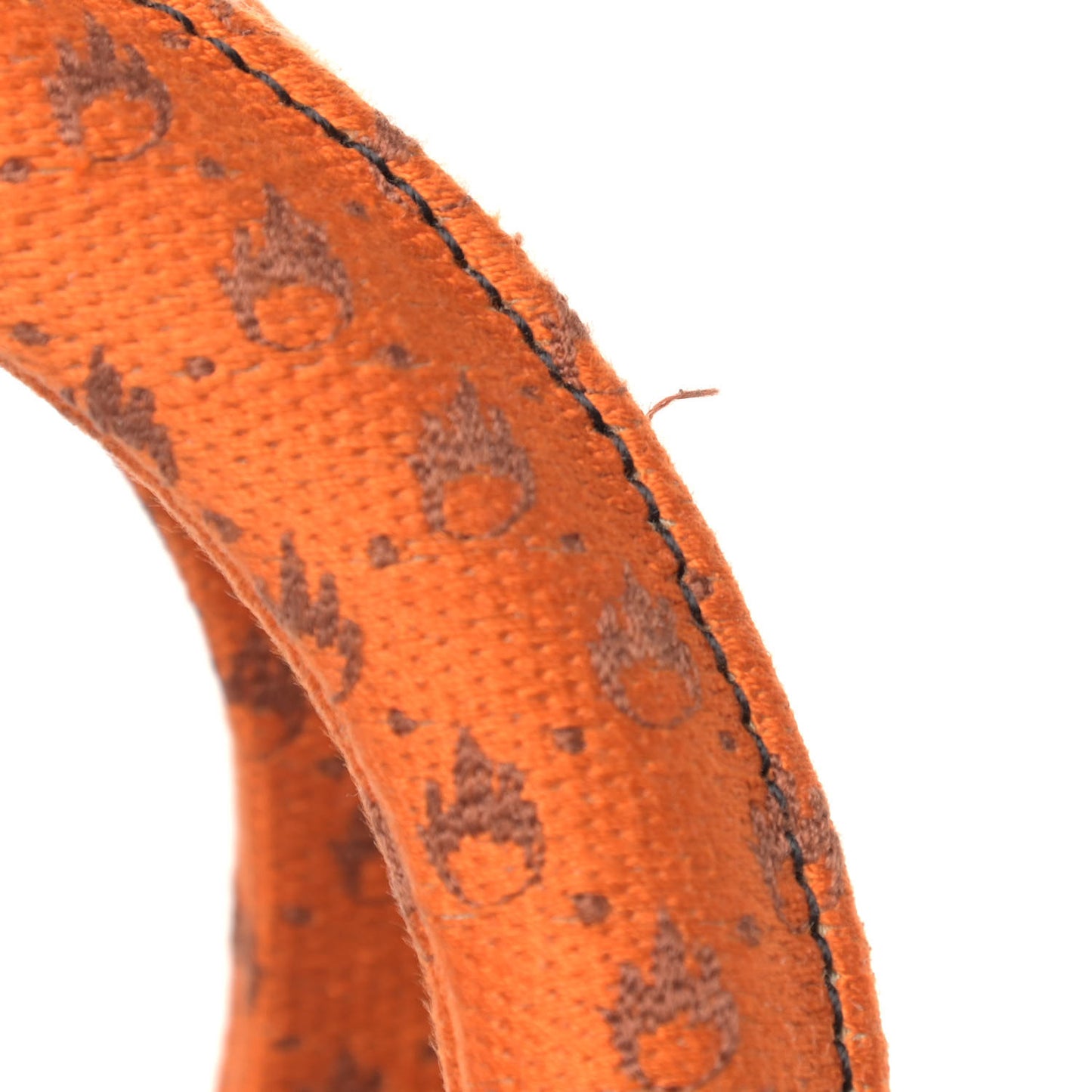 Canvas Embroidered Dino Medium Lady D-Lite Orange Multicolor