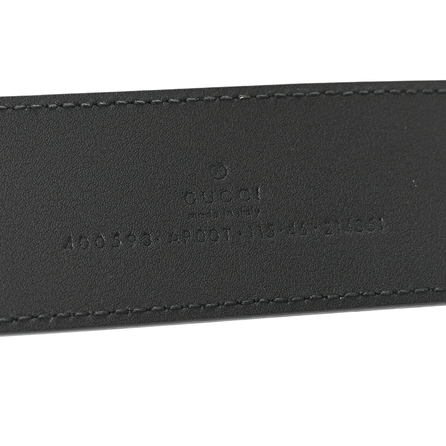 Calfskin Double G 40mm Belt 115 46 Black
