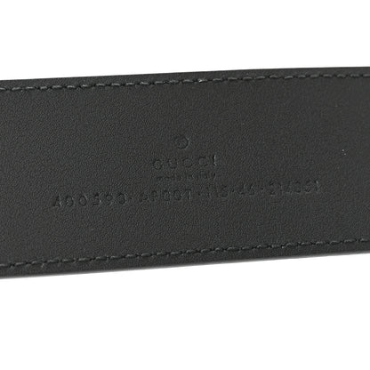 Gucci Calfskin Double G 40mm Belt 115 46 Black 4 of 4