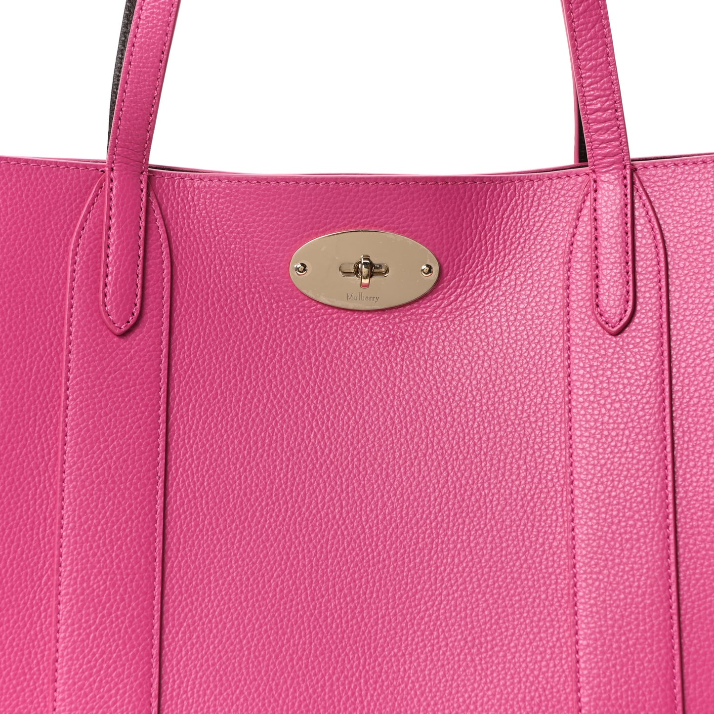 Small Classic Grain Bayswater Tote Pink