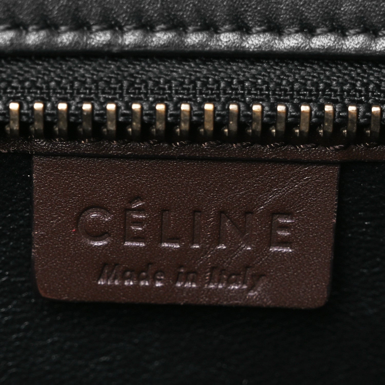 Celine Smooth Calfskin Bullhide Nano Tri-Color Luggage Bright Red 6 of 14
