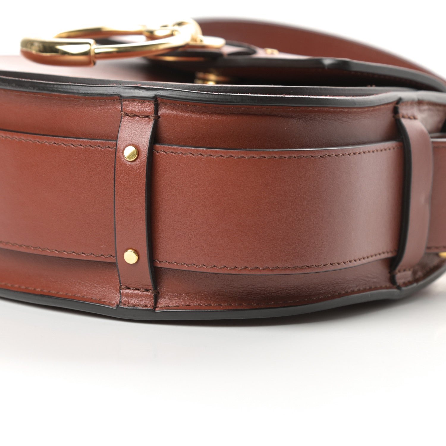 Chloe Calfskin Small Tess Bag Sepia Brown 10 of 11