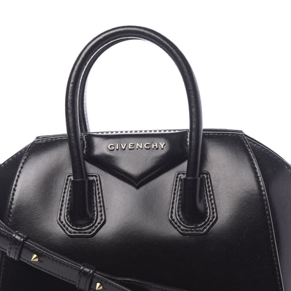 Givenchy Shiny Lord Calfskin Mini Antigona Black 8 of 13