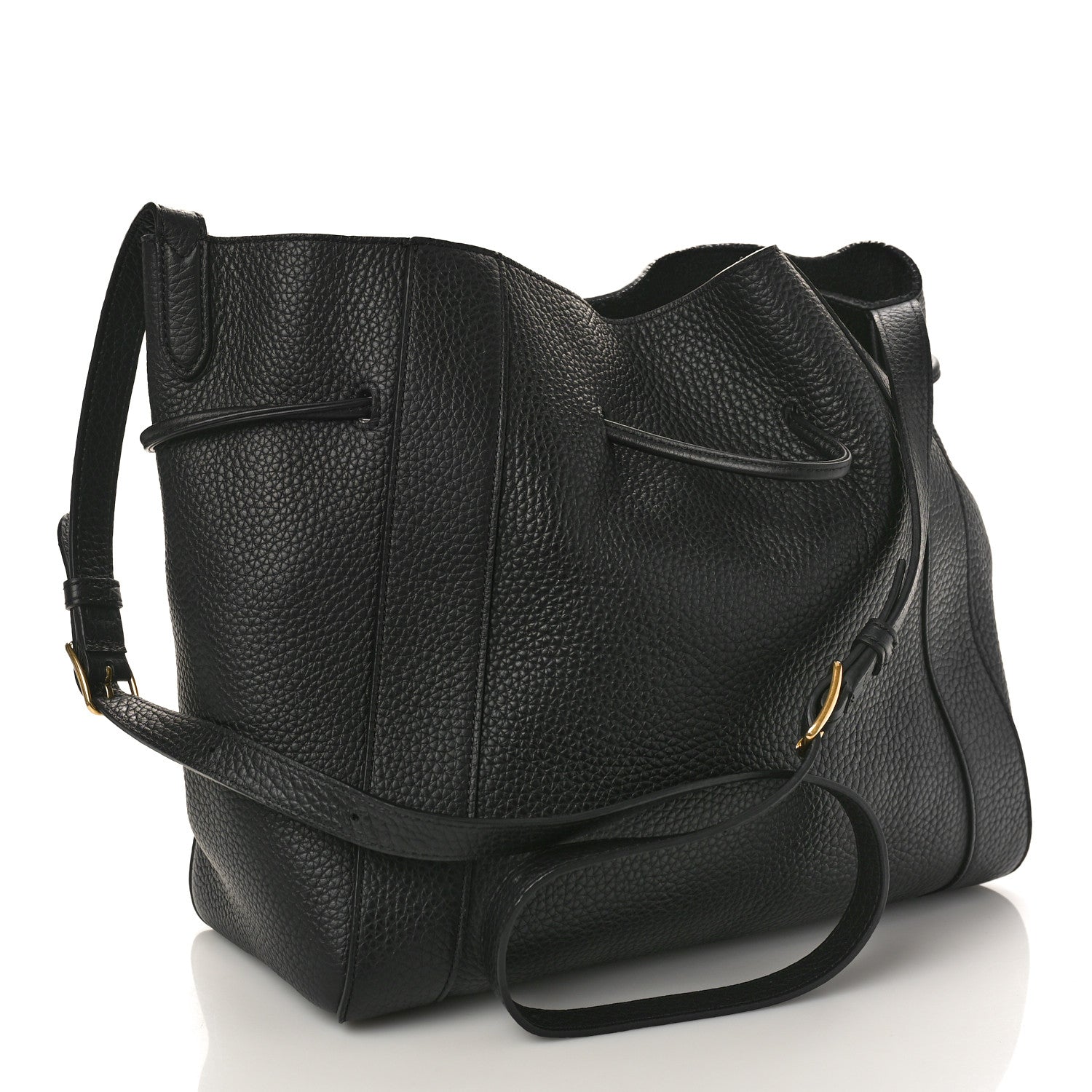Mulberry Heavy Grain Calfskin Small Millie Tote Black 3 of 8