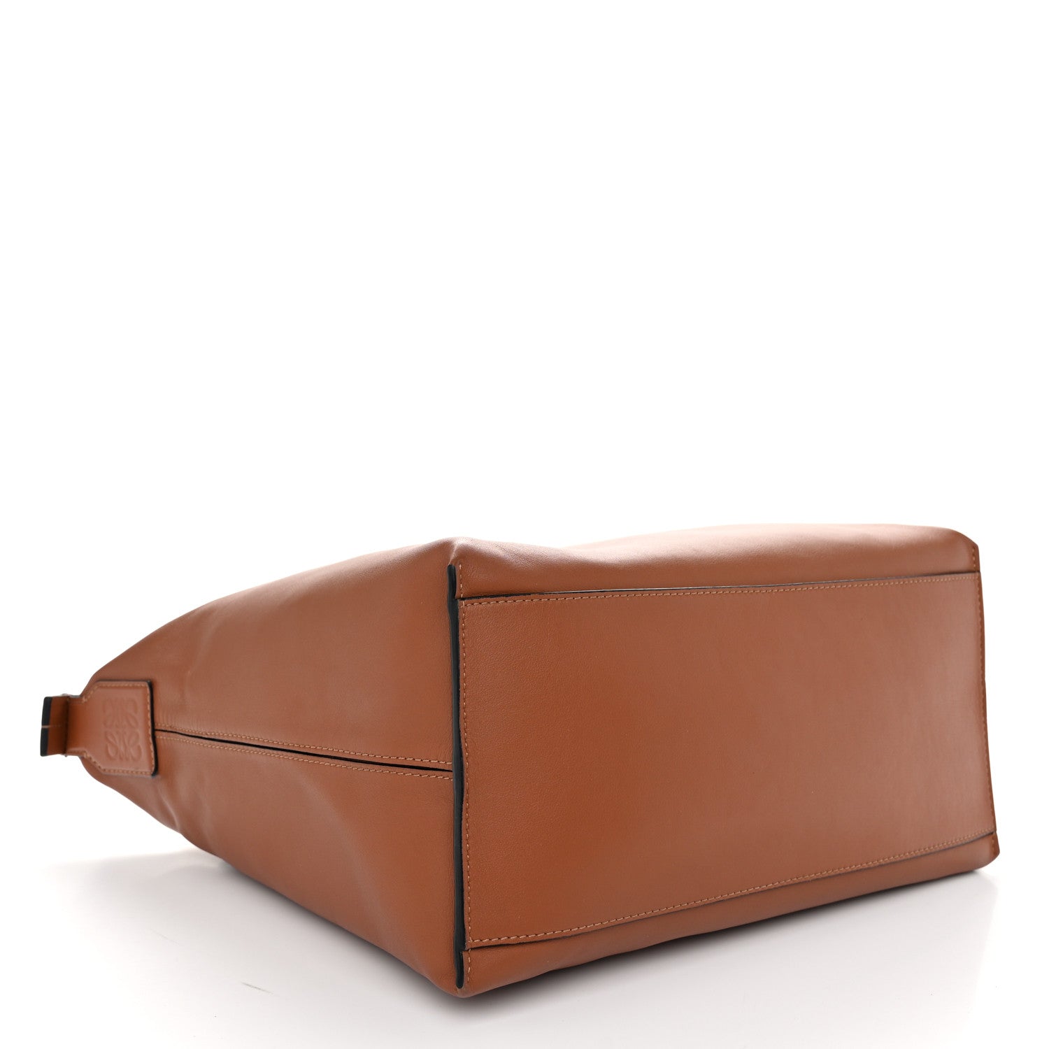 Loewe Supple Smooth Calfskin Jacquard Cubi Crossbody Bag Tan 4 of 10