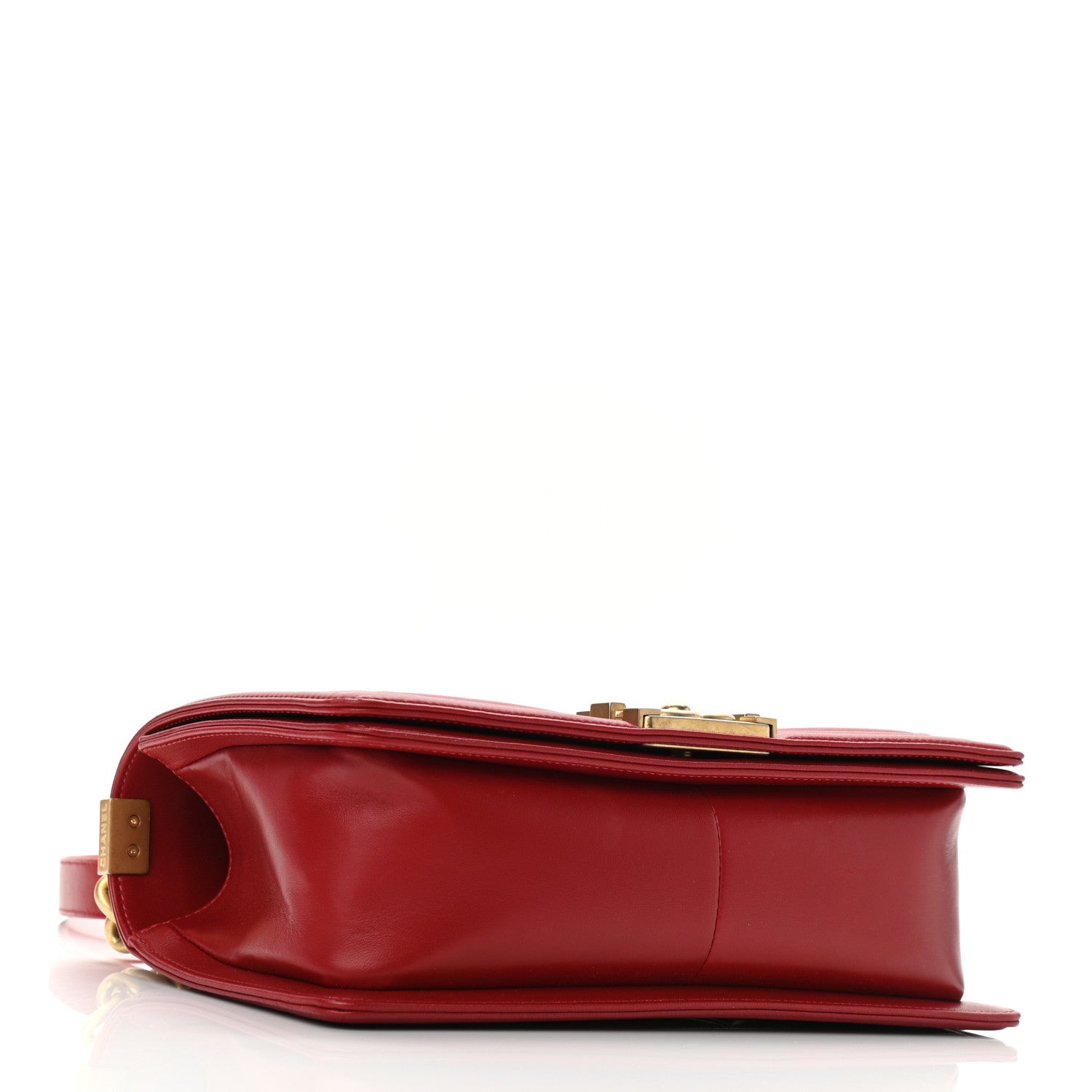 Chanel Lambskin Quilted Medium Boy Flap Red 4 of 11