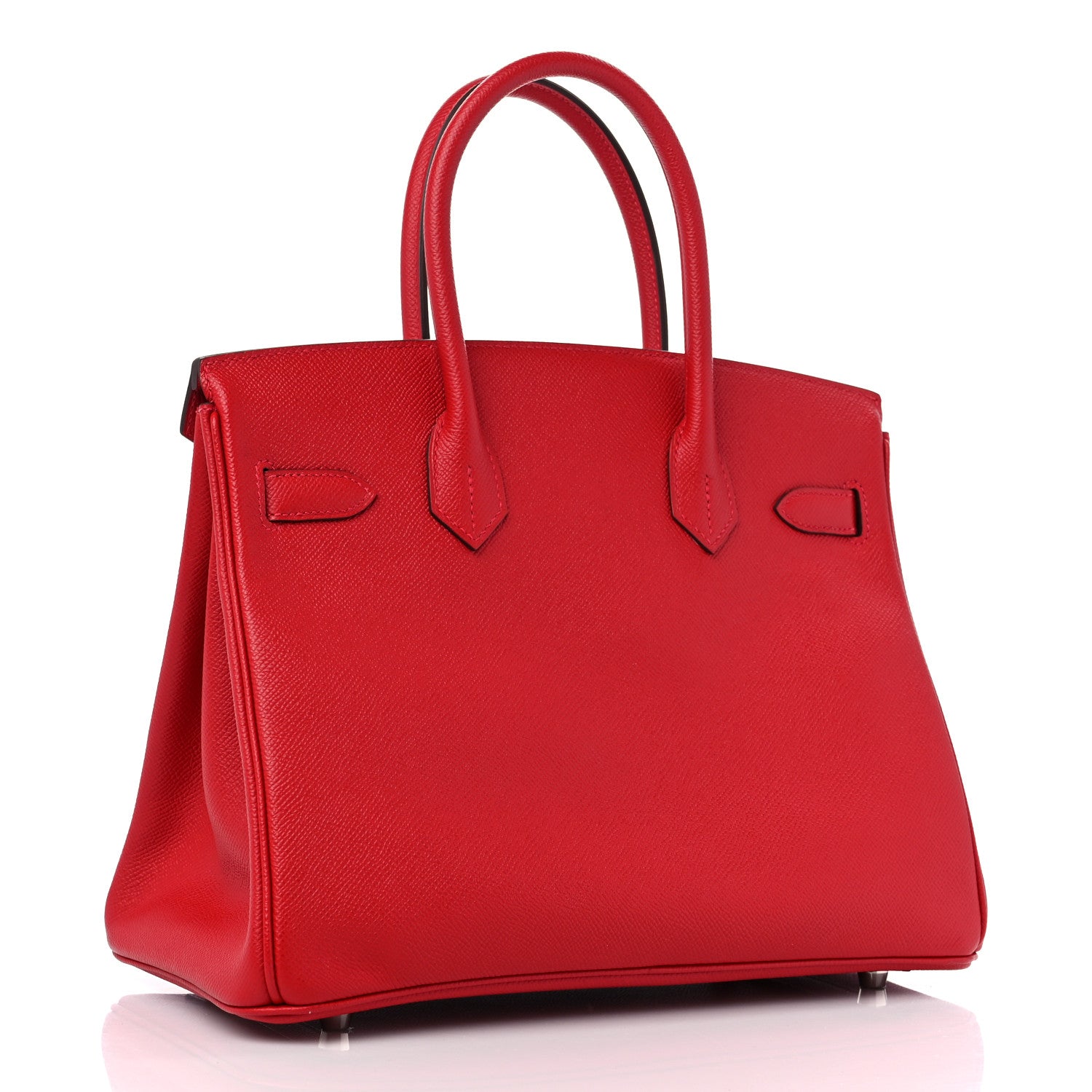Hermes Epsom Birkin 30 Rouge Casaque 4 of 11