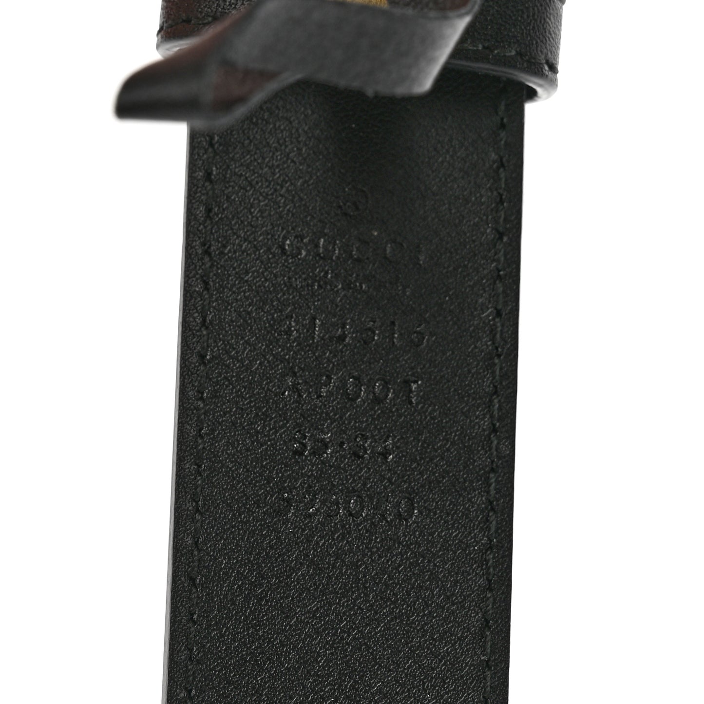 Calfskin Double G 30mm Belt 85 34 Black