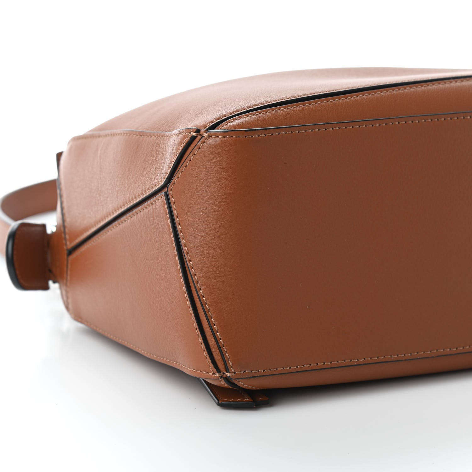 Loewe Calfskin Small Puzzle Bag Tan 7 of 8
