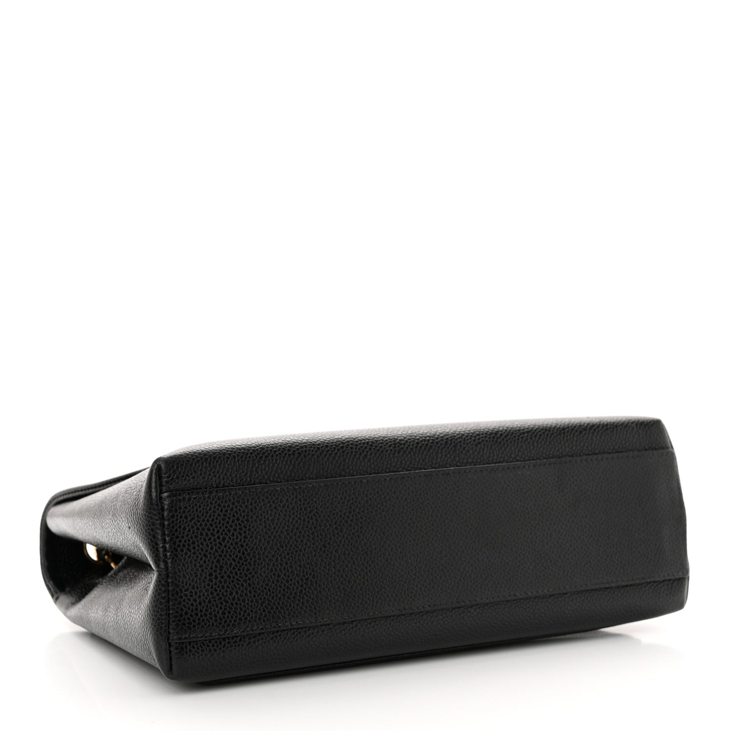Caviar Jumbo Single Flap Black
