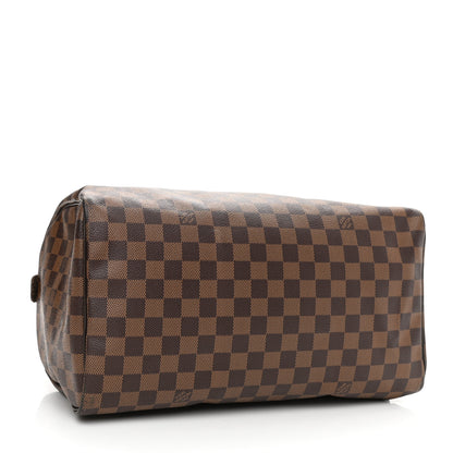 Louis Vuitton Damier Ebene Speedy 35 4 of 10