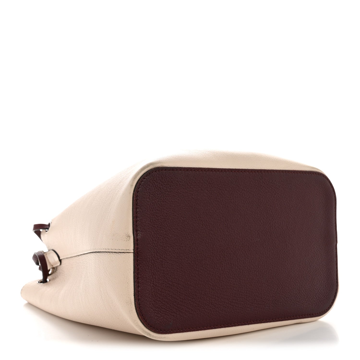 Louis Vuitton Calfskin Lockme Bucket Soie Quartz Calla 4 of 14