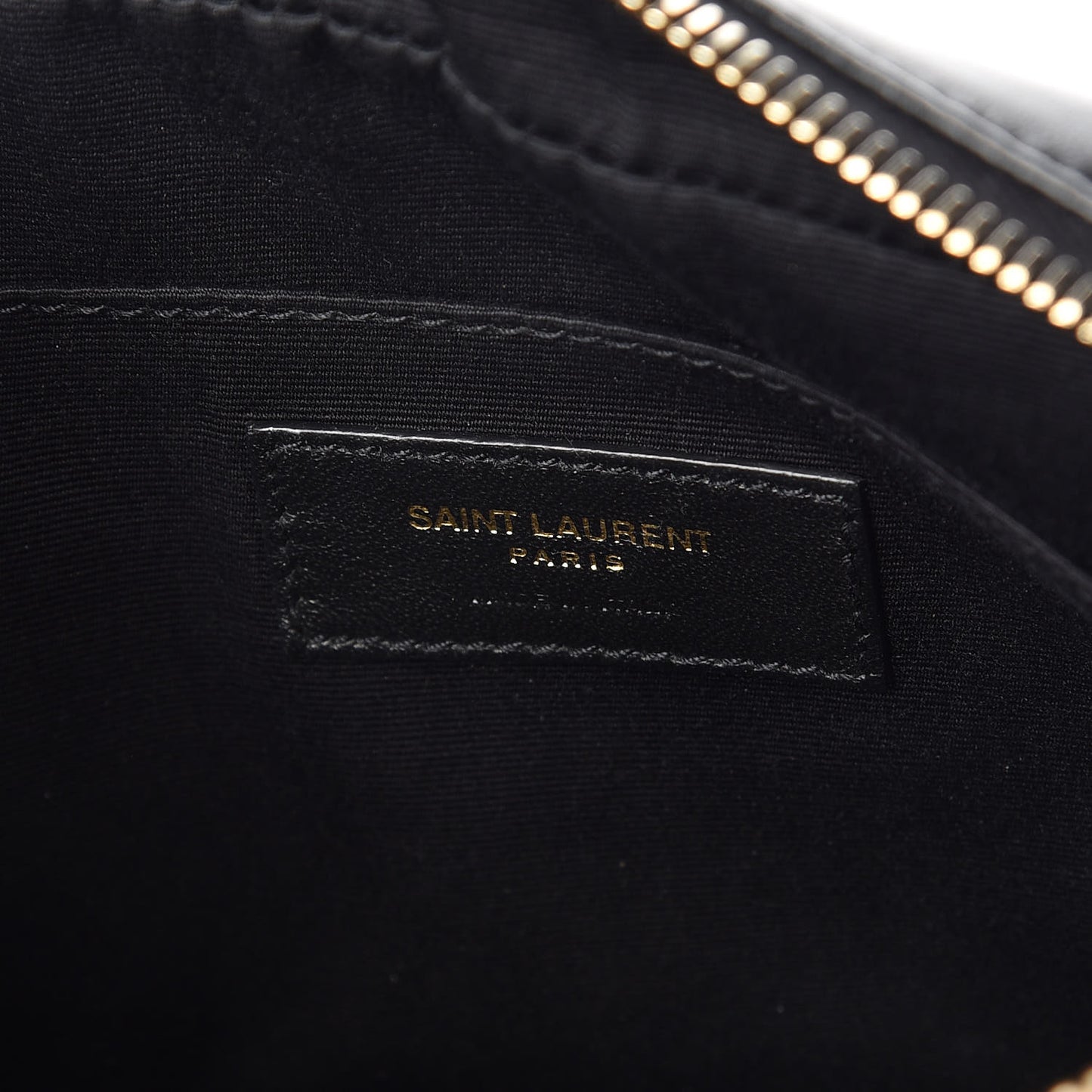 Calfskin Matelasse Monogram Lou Camera Bag Black