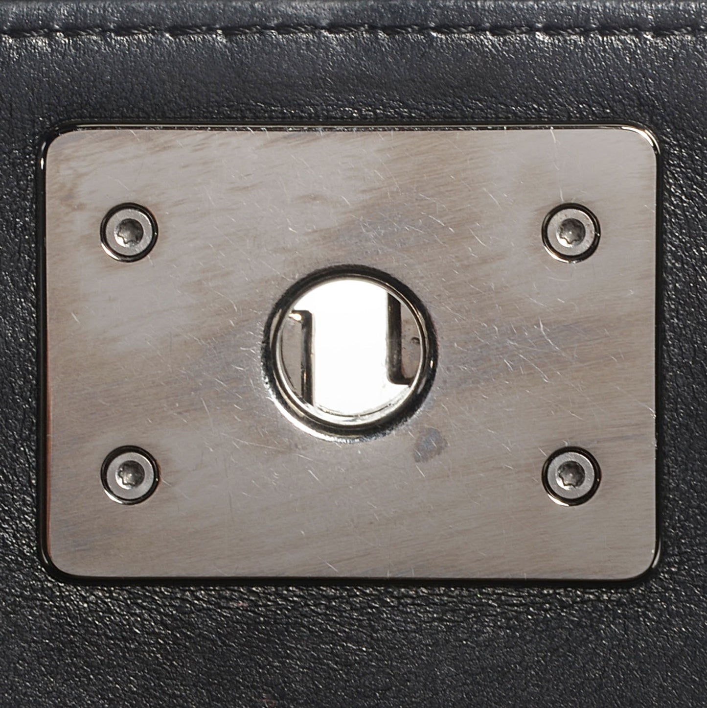 Lambskin Quilted Soft Boy Flap Black