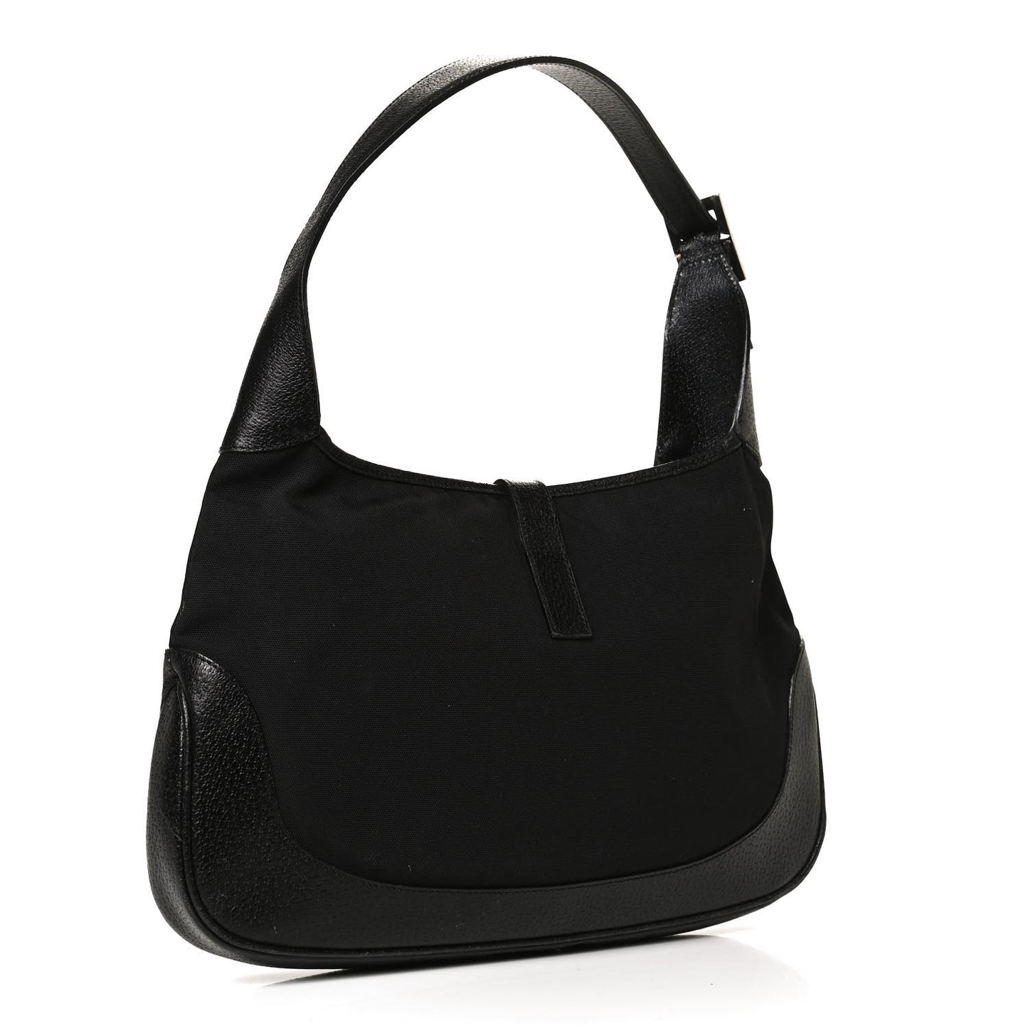 Canvas Small Jackie O Hobo Black
