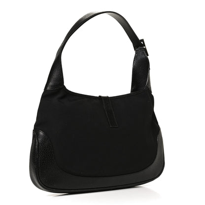Gucci Canvas Small Jackie O Hobo Black 2 of 11