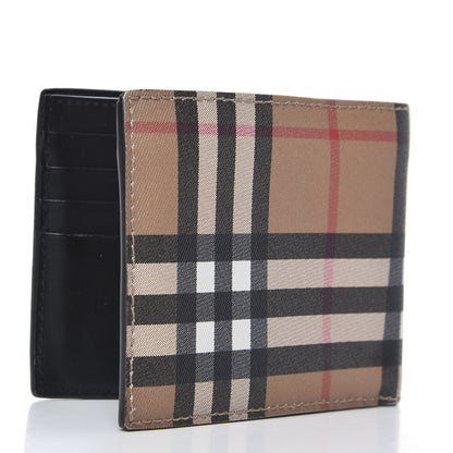 Burberry Vintage Check Bi-Fold Wallet Camel 3 of 9