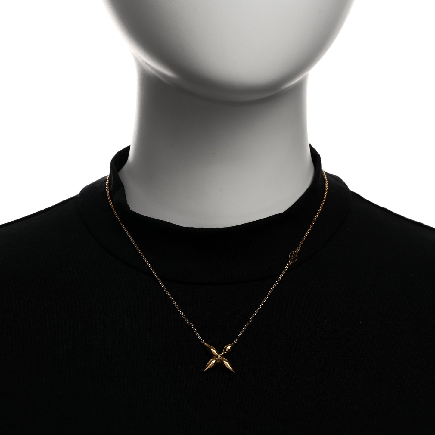 Metal Louisette Necklace Gold