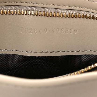 Gucci Ancora Calfskin Web Small Jackie Shoulder Bag Light Grey 7 of 10