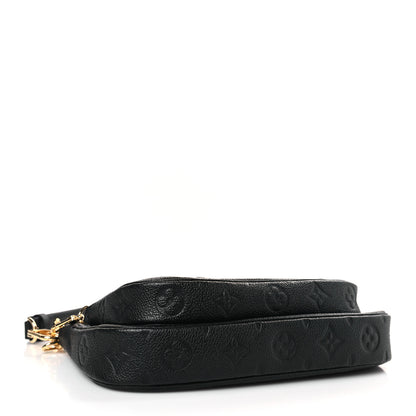 Louis Vuitton Empreinte Monogram Giant Multi Pochette Accessories Black 4 of 10