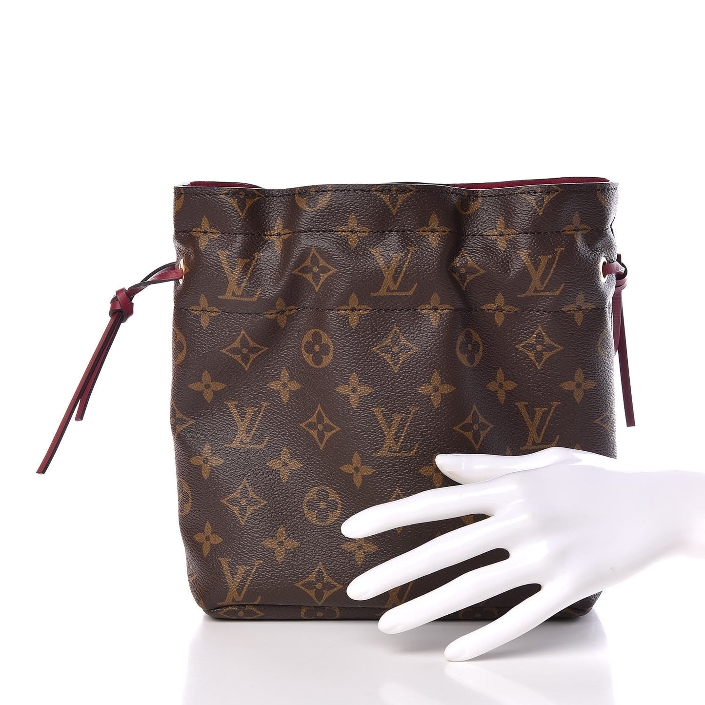 Monogram Pouch Noe Fuchsia