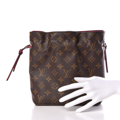Louis Vuitton Monogram Pouch Noe Fuchsia 2 of 10