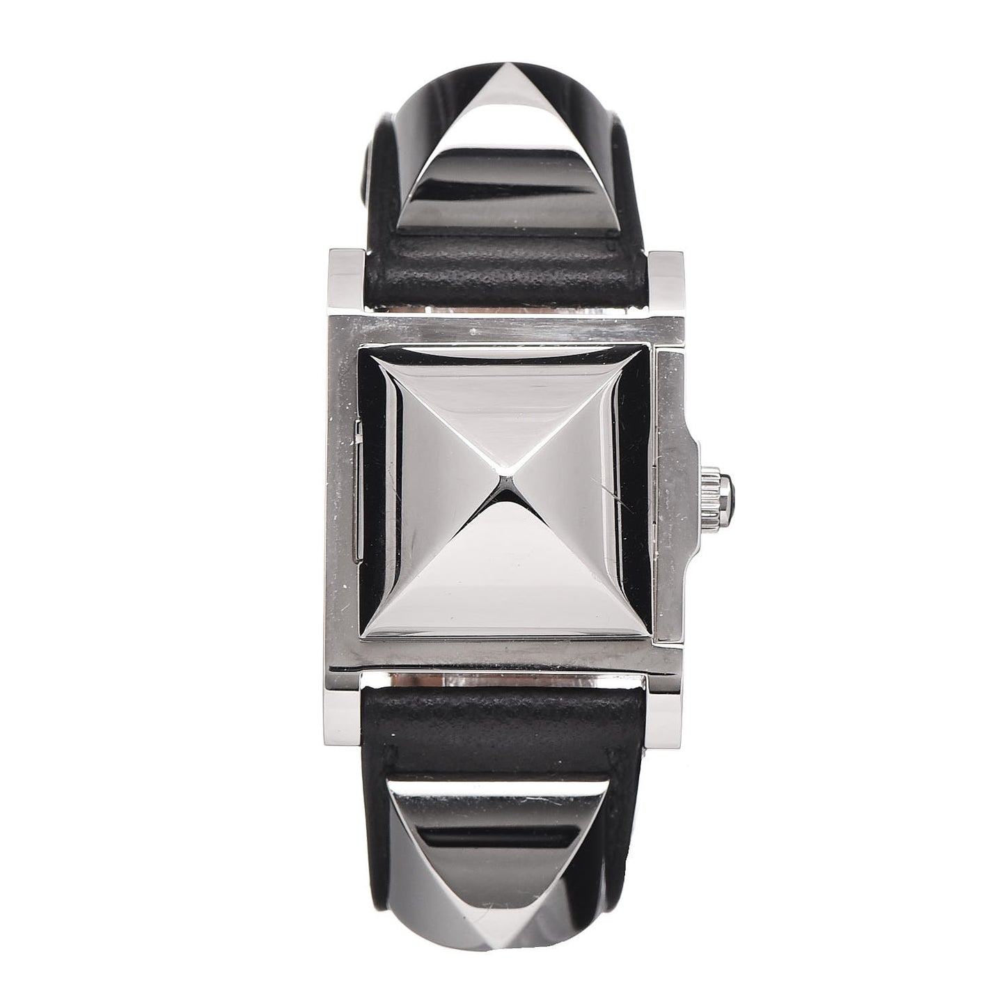 Stainless Steel Epsom 23mm Medor Quartz Watch Noir