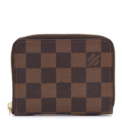 Louis Vuitton Damier Ebene Zippy Coin Purse 1 of 7