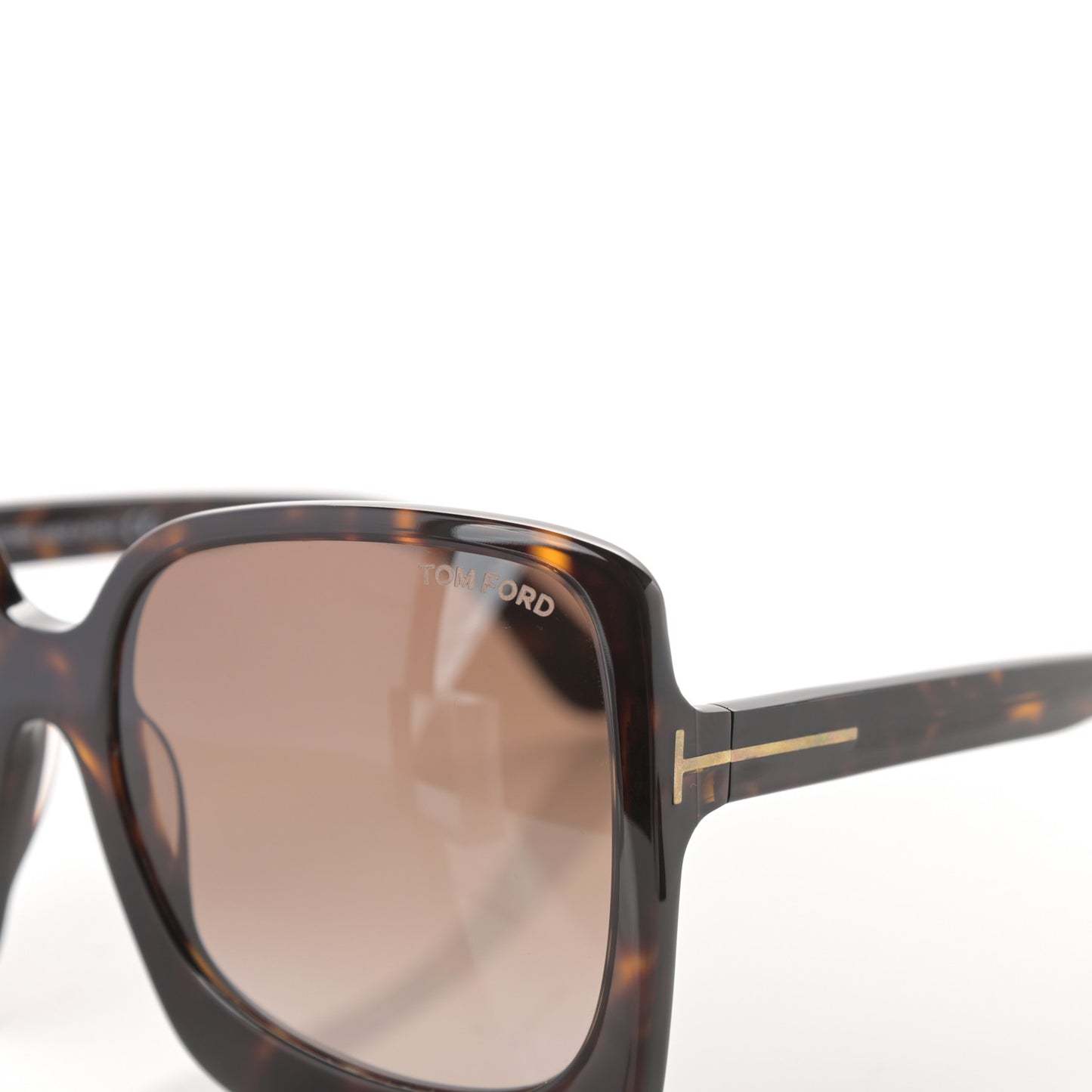 Acetate Emmanuella Sunglasses TF618 Havana