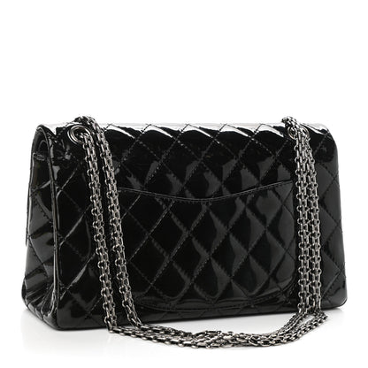 Chanel Patent Quilted 2.55 Reissue 226 Flap Black 2 of 9