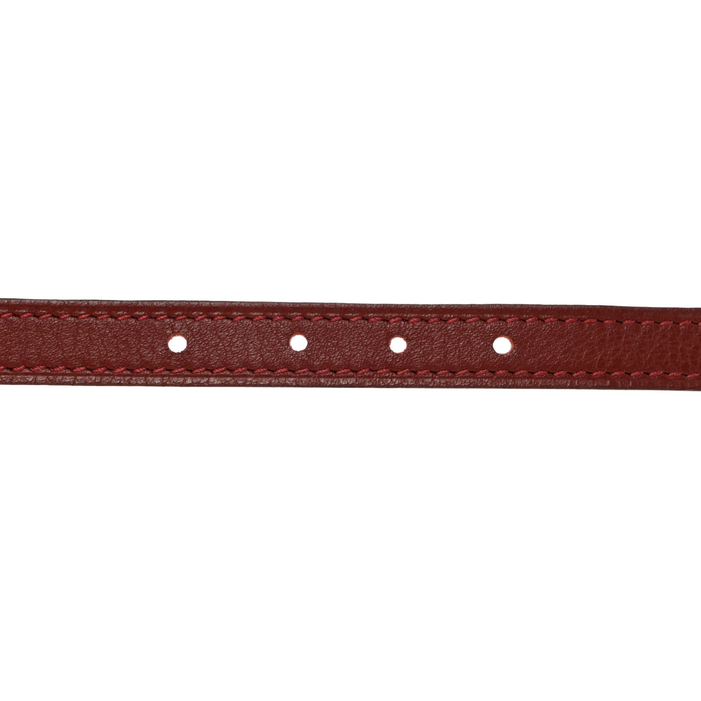 Swift Epsom 13mm Belt Strap 85 Rouge H Rouge Casaque