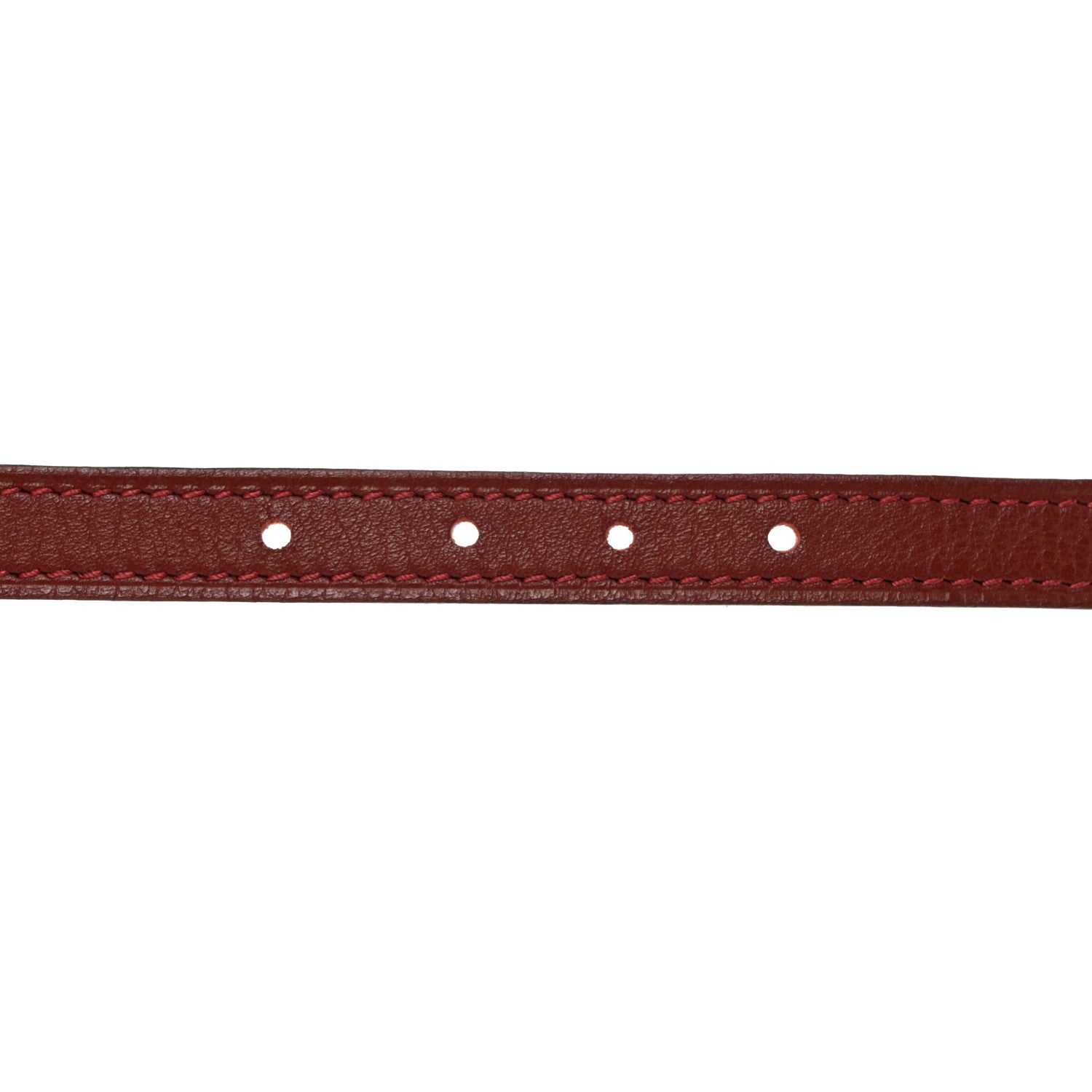 Hermes Swift Epsom 13mm Belt Strap 85 Rouge H Rouge Casaque 6 of 9