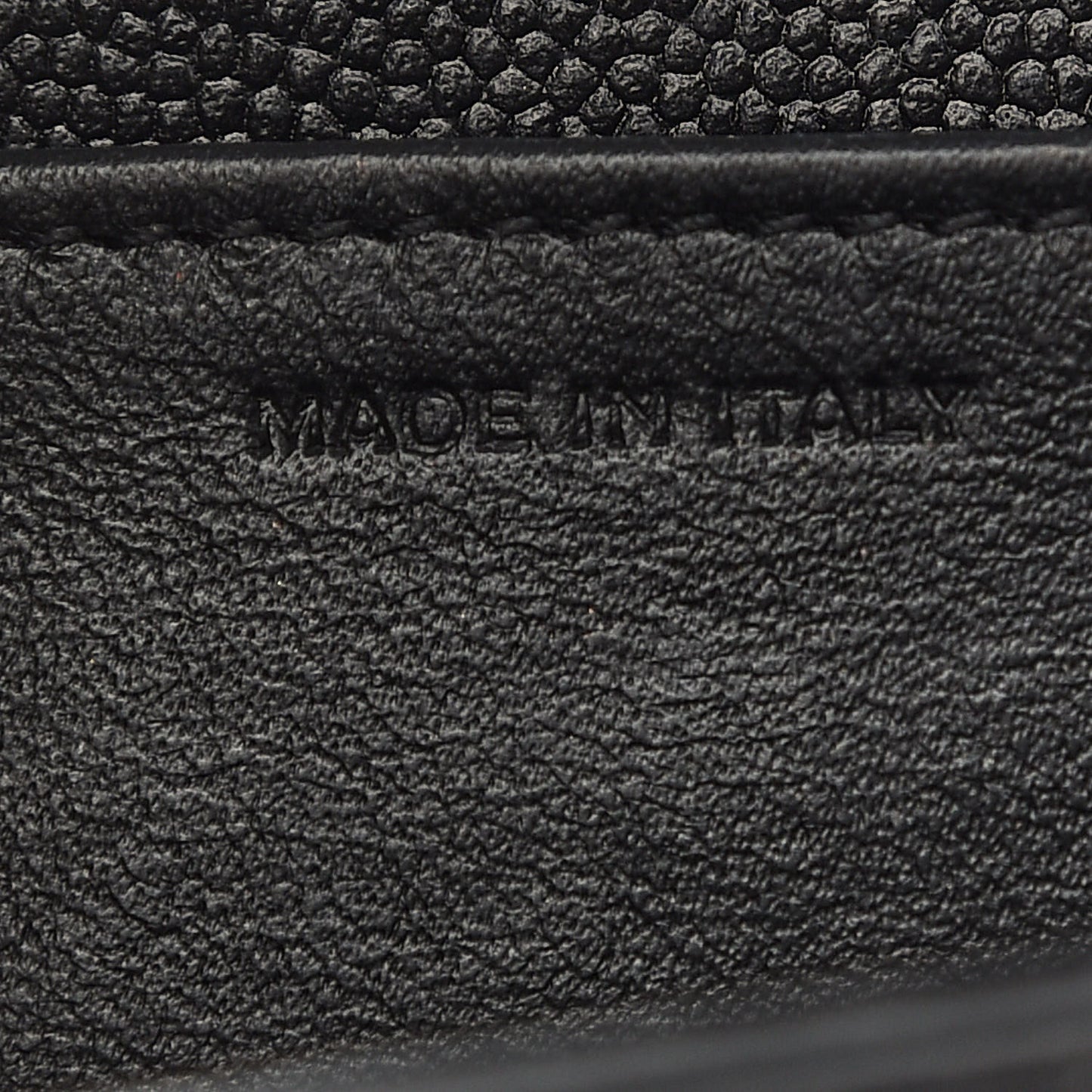 Grain De Poudre Uptown Chain Wallet Black