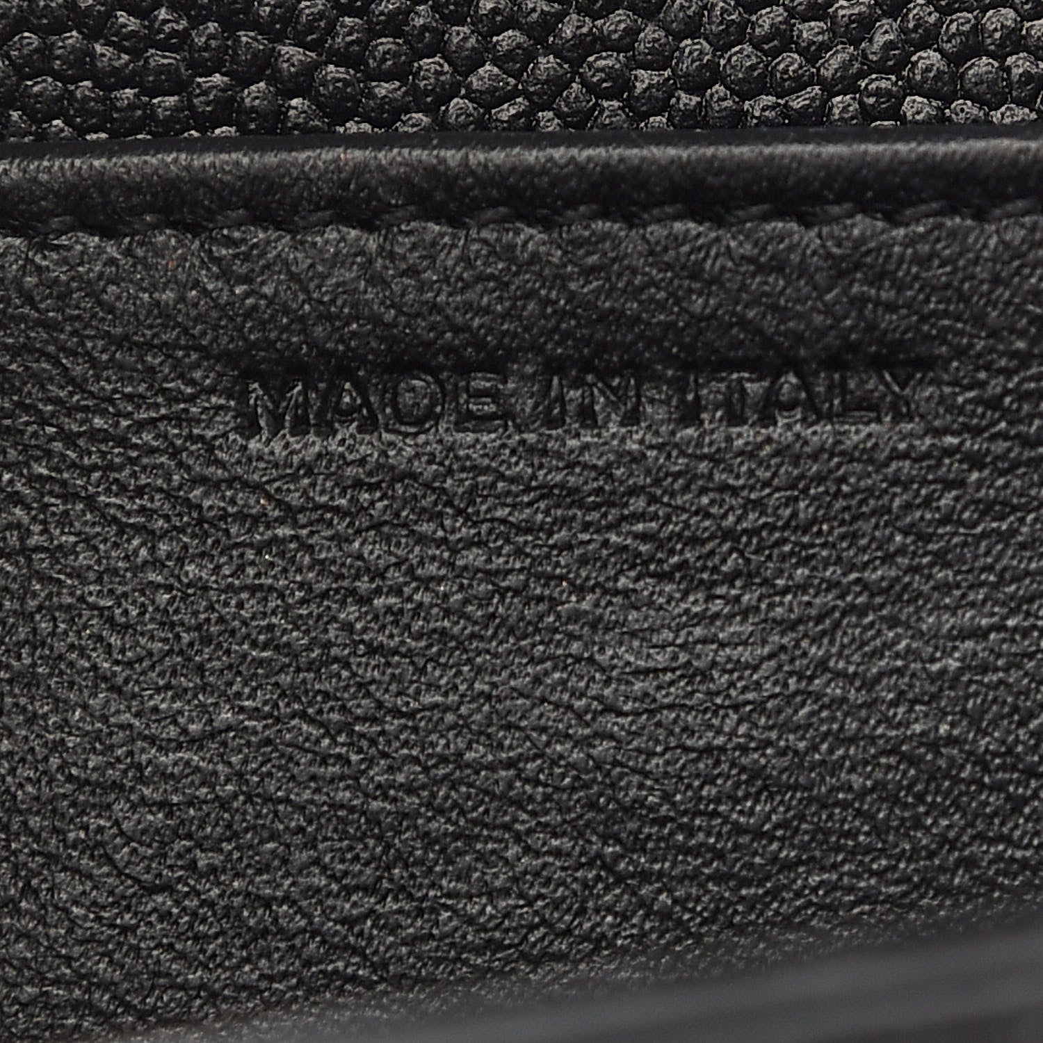 Saint Laurent Grain De Poudre Uptown Chain Wallet Black 7 of 10
