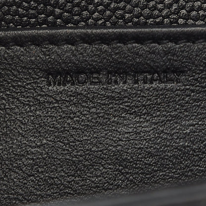 Saint Laurent Grain De Poudre Uptown Chain Wallet Black 7 of 10