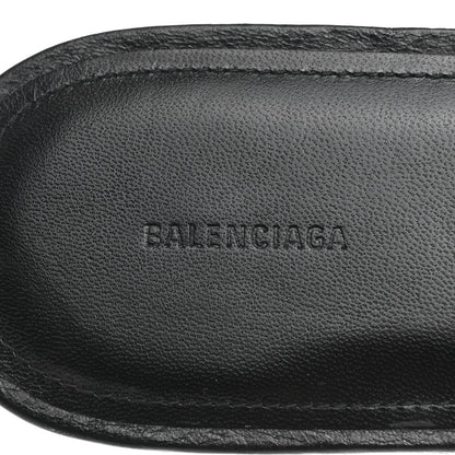 Balenciaga Agneau Arena Cagole Flat Slide Sandals 39 Black 7 of 8